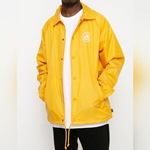Vans Torrey Coaches Jacket in yellow or "golden glow" colorway Size Men's Large